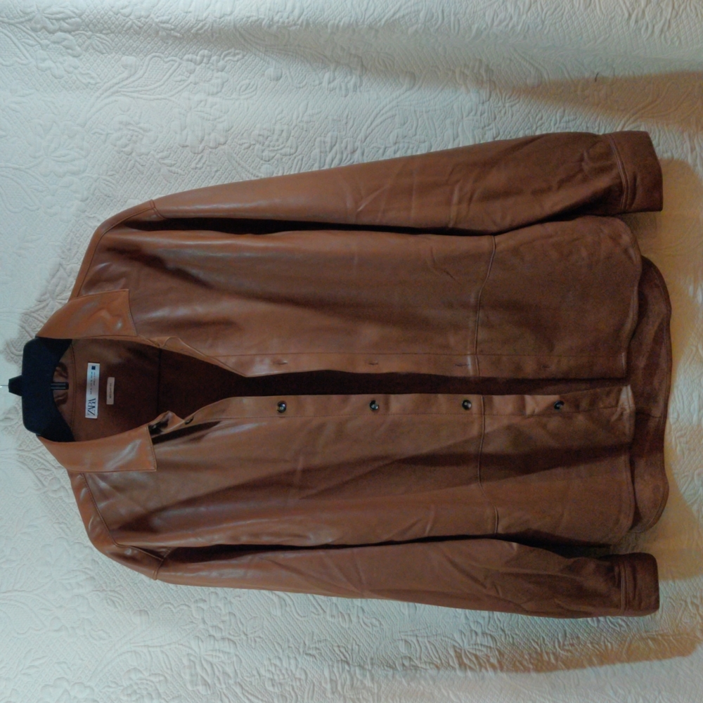 Zara Lightweight Faux Leather Jacket